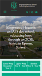 Mobile Screenshot of kingswoodhouse.org